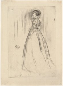Das Samtkleid (Mrs. Leyland)