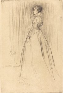 Das Samtkleid von James Abbott McNeill Whistler