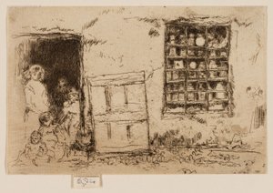 Der Dorfsüßwarenladen von James Abbott McNeill Whistler