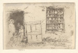 Der Dorfladen von James Abbott McNeill Whistler