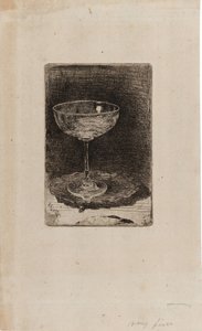 Das Weinglas von James Abbott McNeill Whistler