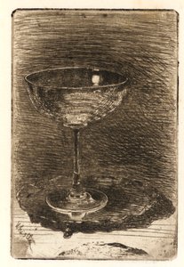 Das Weinglas von James Abbott McNeill Whistler