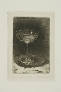Das Weinglas von James Abbott McNeill Whistler