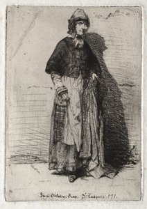 Zwölf Radierungen aus der Natur: La Mère Gérard von James McNeill Whistler