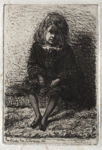 Zwölf Radierungen aus der Natur: Kleiner Arthur von James McNeill Whistler
