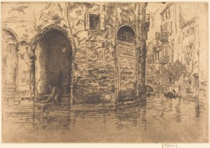 Zwei Türöffnungen von James McNeill Whistler