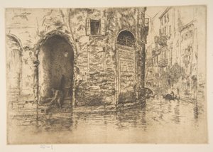 Zwei Türöffnungen von James McNeill Whistler