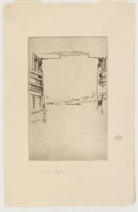 Unter der alten Battersea-Brücke