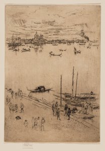 Aufrechtes Venedig von James Abbott McNeill Whistler