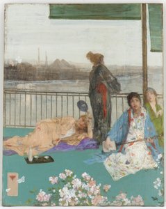 Variationen in Fleischfarbe und Grün - Der Balkon