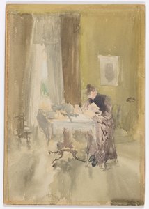 Violett und Bernstein–Tee von James Abbott McNeill Whistler