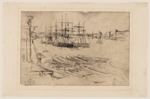 Wapping - Der Pool von James Abbott McNeill Whistler