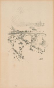 Waterloo-Brücke von James Abbott McNeill Whistler