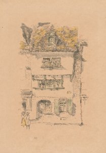 Gelbes Haus, Lannion von James McNeill Whistler