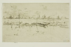 Zaandam von James Abbott McNeill Whistler