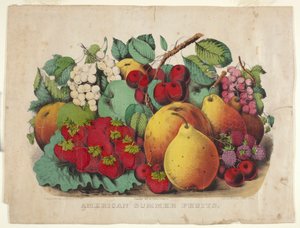 Amerikanische Sommerfrüchte von James Merritt Ives
