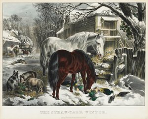 Strohhof, Winter