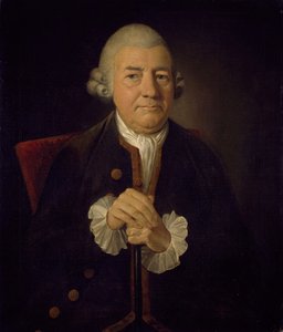 Porträt von John Baskerville 1706-1775, 1774