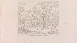 Entwürfe für den Großen Saal der Gesellschaft der Künste (4 von 1 Blatt) von James Mitan