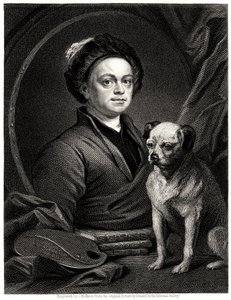 Gulielmus Hogarth, 19. Jahrhundert von James Mollison