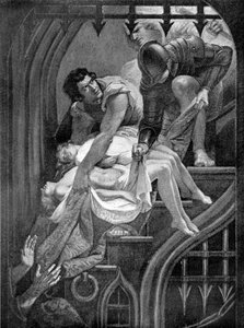 Mord an den Kindern von Edward IV., um 1900 von James Northcote