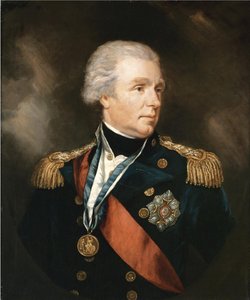 Porträt von Admiral William Waldegrave