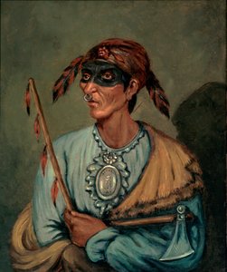 Porträt von Me-No-Quet, 1827