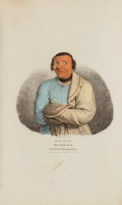 SHE-SHEBA oder Die kleine Ente; Ein berühmter Winnebago-Häuptling, aus dem Aboriginal Portfolio
