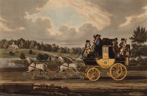 Die Birmingham Wonder Stage Coach von James Pollard