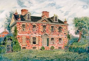 Cliveden, Germantown, Pennsylvania, USA, 18. Jahrhundert, 1921 von James Preston