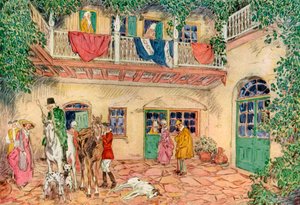 Das Spukhaus, New Orleans, Louisiana, USA, 18. Jahrhundert, 1921