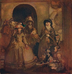La Demimondaine, 1911 von James Pryde