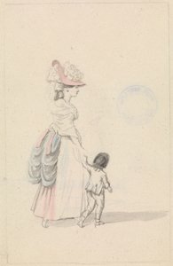 Frau und Kind