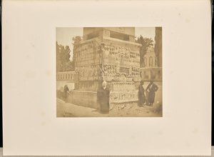 Sockel des Obelisken von Theodosius