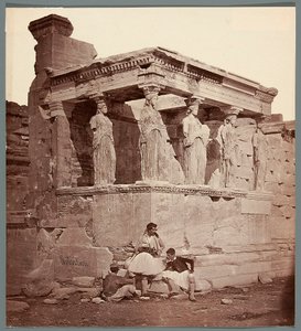 Erechtejon – Tempel auf der Akropolis in Athen.
