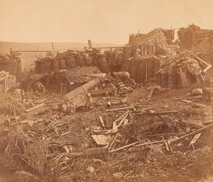 Innenansicht des Redan, Sewastopol