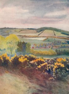 Blick Richtung Caterham, von Tilburstow Hill, 1913, 1914