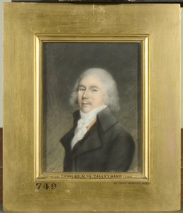Charles Maurice de Talleyrand-Perigord (Pastell auf Papier)