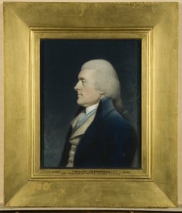 Thomas Jefferson, ca. 1797 von James Sharples