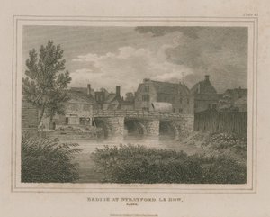 Brücke bei Stratford le Bow von James Storer