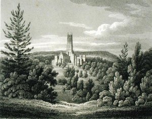 Fonthill Abbey vom Leuchtturm