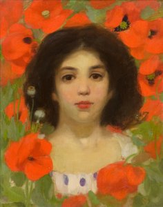 Ein Zigeunermädchen, ca. 1890-95