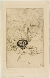 Ein Kinder-Gartenfest von James Tissot