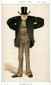 Newcastle upon Tyne, Joseph Cowen, britischer Politiker, 1872 von James Jacques Joseph Tissot