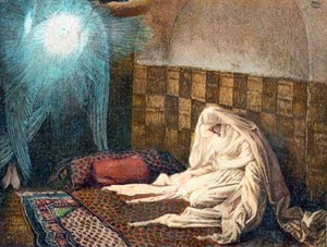Die Verkündigung, 1897 von James Tissot