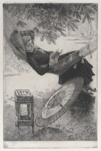 Die Hängematte, 1880 von James Tissot