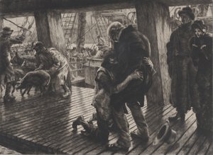 Das Gleichnis vom verlorenen Sohn, Nr. III: Die Rückkehr, 1882 von James Tissot