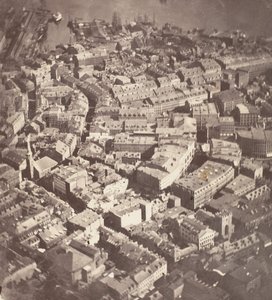 Boston, wie es der Adler und die Wildgans sehen von James Wallace Black