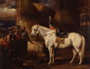 Lieblingspferd von Graf Platoff und fünf seiner Kosaken, ca. 1815