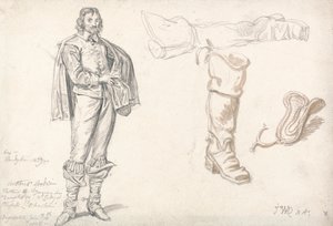 Studien nach Anthony van Dycks Porträt von Arthur Goodwin von James Ward